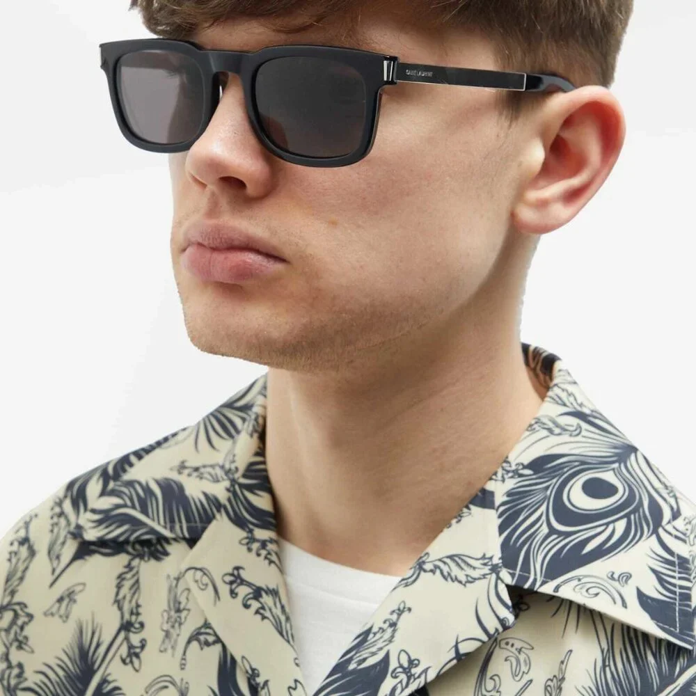 NEW SAINT LAURENT SL581 001 MEN BLACK SUNGLASSES SAINT LAURENT SL 581 001